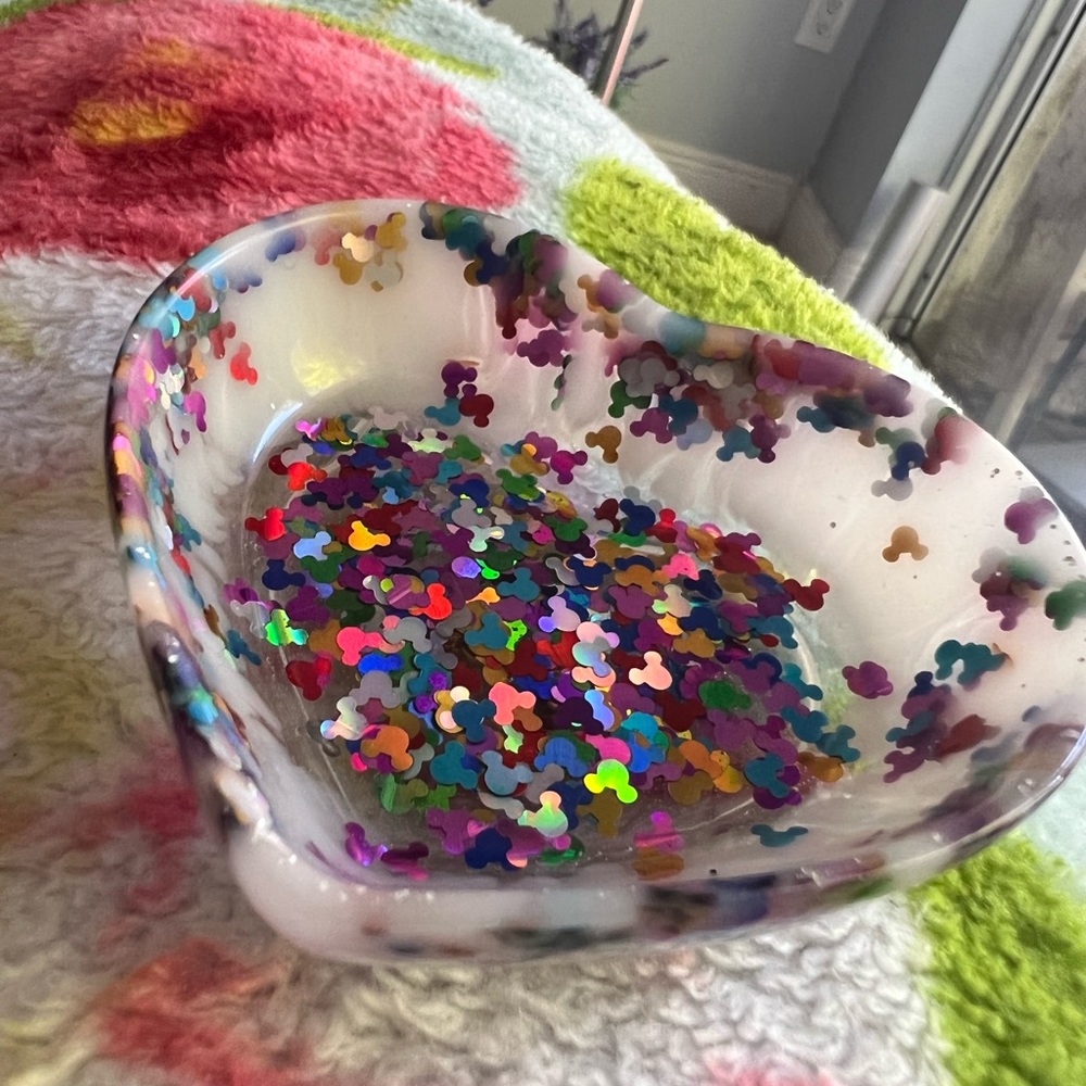 Custom Trinket Heart Dish